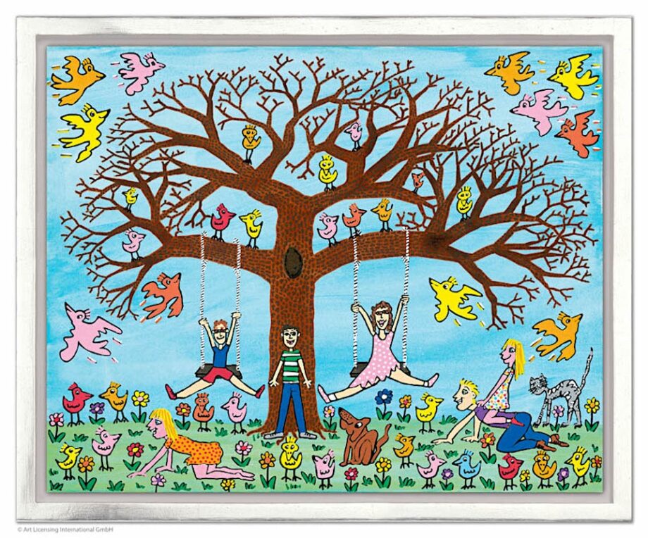 James Rizzi Tree times the fun