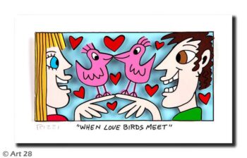 James Rizzi When Love Birds Meet