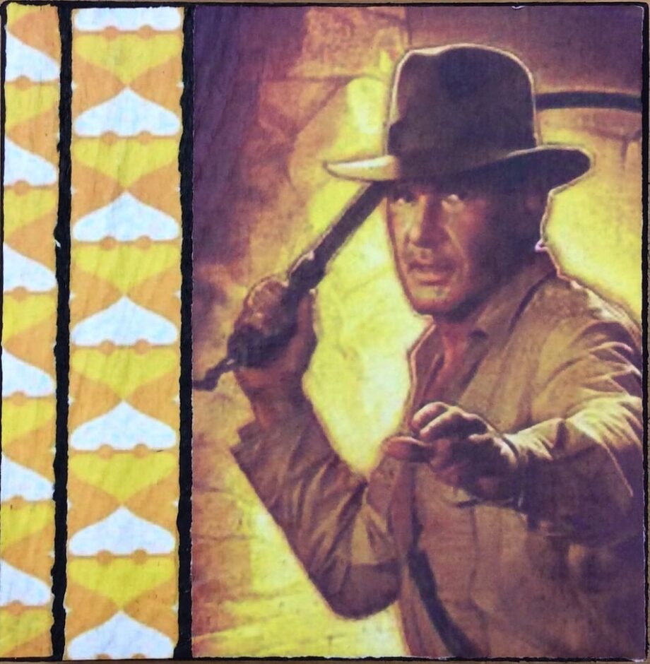 Jane Framer Kunstblock Indiana Jones