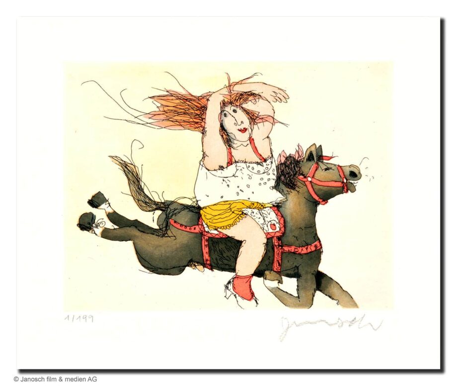 Janosch Susanne hat ein Pferd Juche