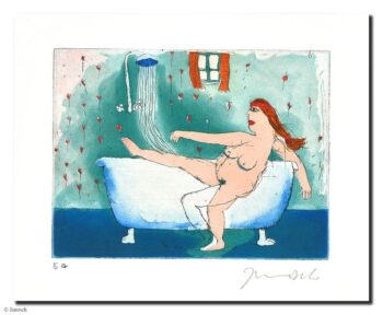 Janosch Susanne steigt allein ins Bad