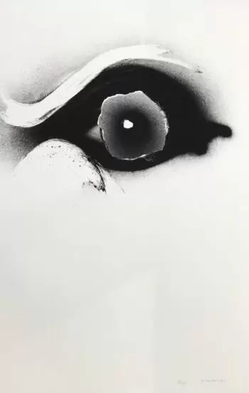 Otto Piene Seuloeil grau