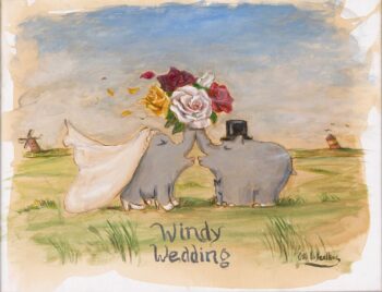Otto Waalkes Windy Wedding III 2023 Galerie Hunold