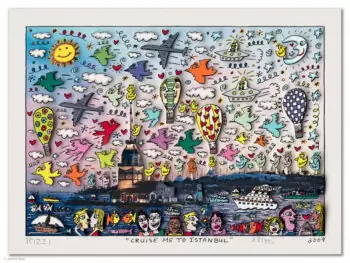 James Rizzi Cruise me to Istanbul