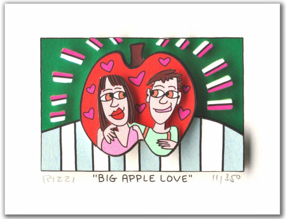 James Rizzi Big Apple Love