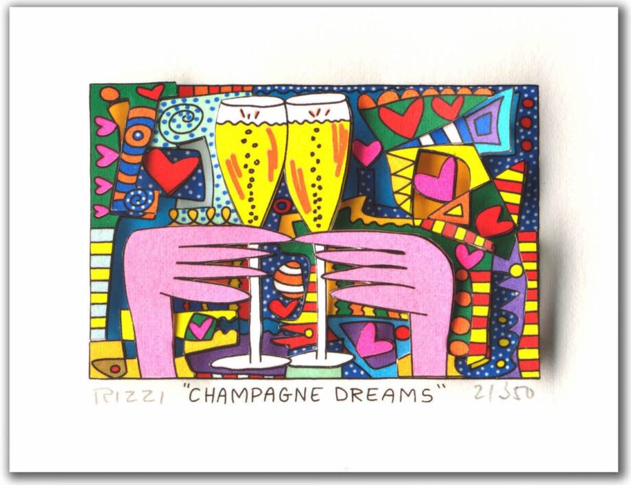 James Rizzi Champagne Dreams