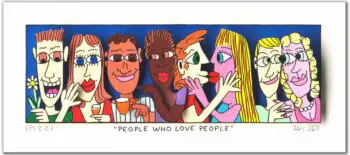 James Rizzi People Who Love People