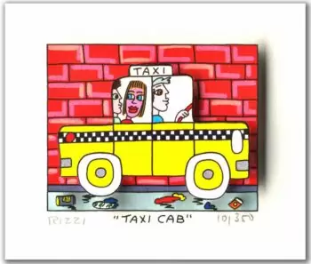 James Rizzi Taxi Cab