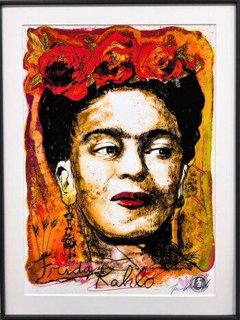 Thomas Jankowski Frida Kahlo gerahmt