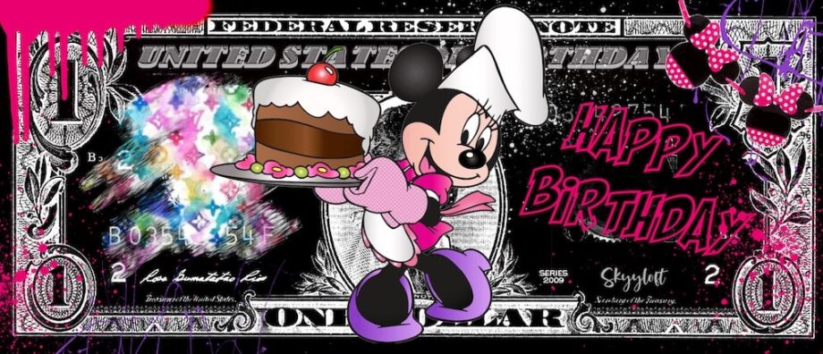 Skyyloft Birthday Dollar Minnie Galerie Hunold