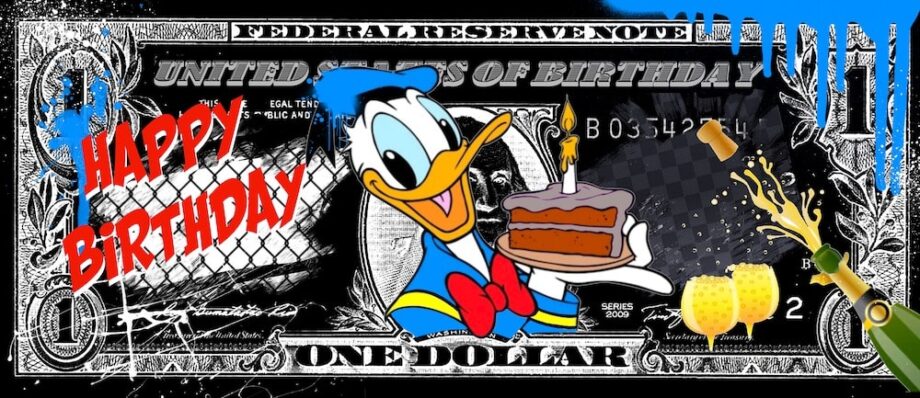 Skyyloft Birthday Dollar Donald Galerie Hunold