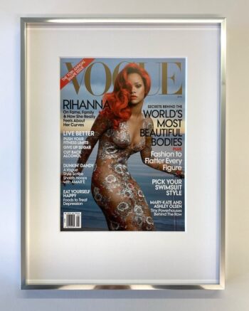 Vogue Titelblatt Rihanna gerahmt