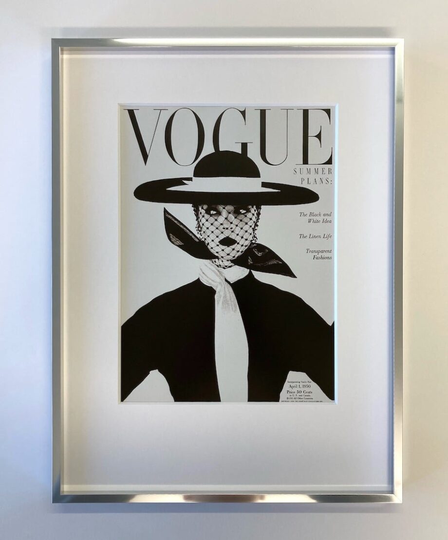 Vogue Titelblatt Black and White Idea