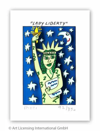 James Rizzi Lady Liberty