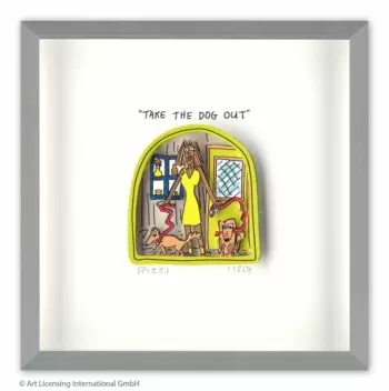 James Rizzi Take the dog out