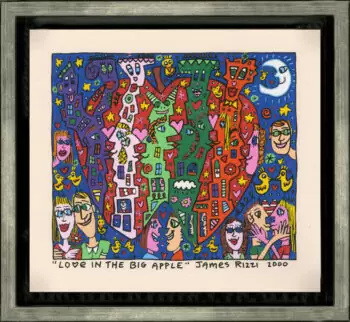 James Rizzi Love in the Big Apple