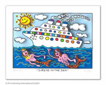 James Rizzi Sirens in the sea