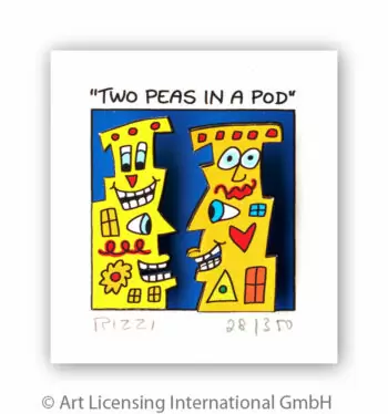 James Rizzi Two peas in a pod