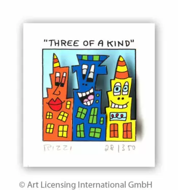 James Rizzi Three of a kind