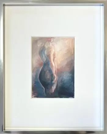 Lea Meinecke Bild Akt 13 - gerahmter Miniprint