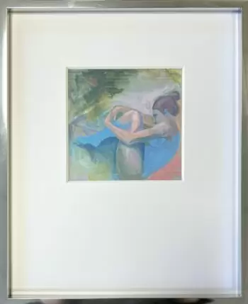 Lea Meinecke Bild Akt 5 -gerahmter Miniprint