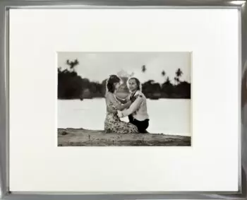 Originalfoto Otto Waalkes Otto und Sylvia in der Südsee