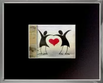 Street Art Love Miniprint