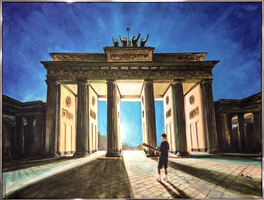 Otto Waalkes One morning in Berlin - gerahmt