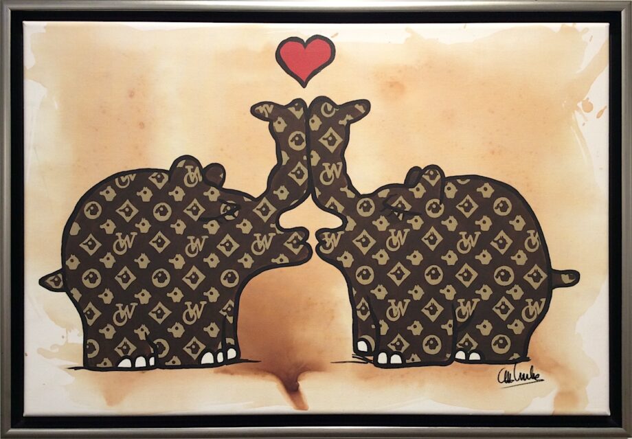 Otto Waalkes Otto Wuitton Love - gerahmt