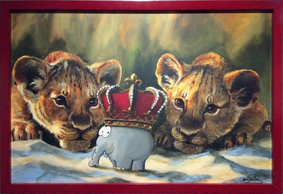 Otto Waalkes The Lion King - gerahmt