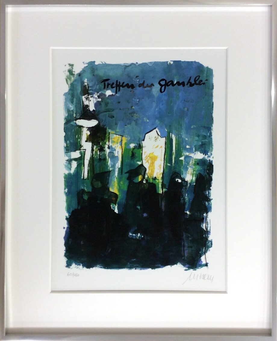 Armin Mueller-Stahl Treffen der Gaukler - gerahmt