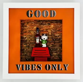Andreas Lichter Good vibes only Snoopy Aperol