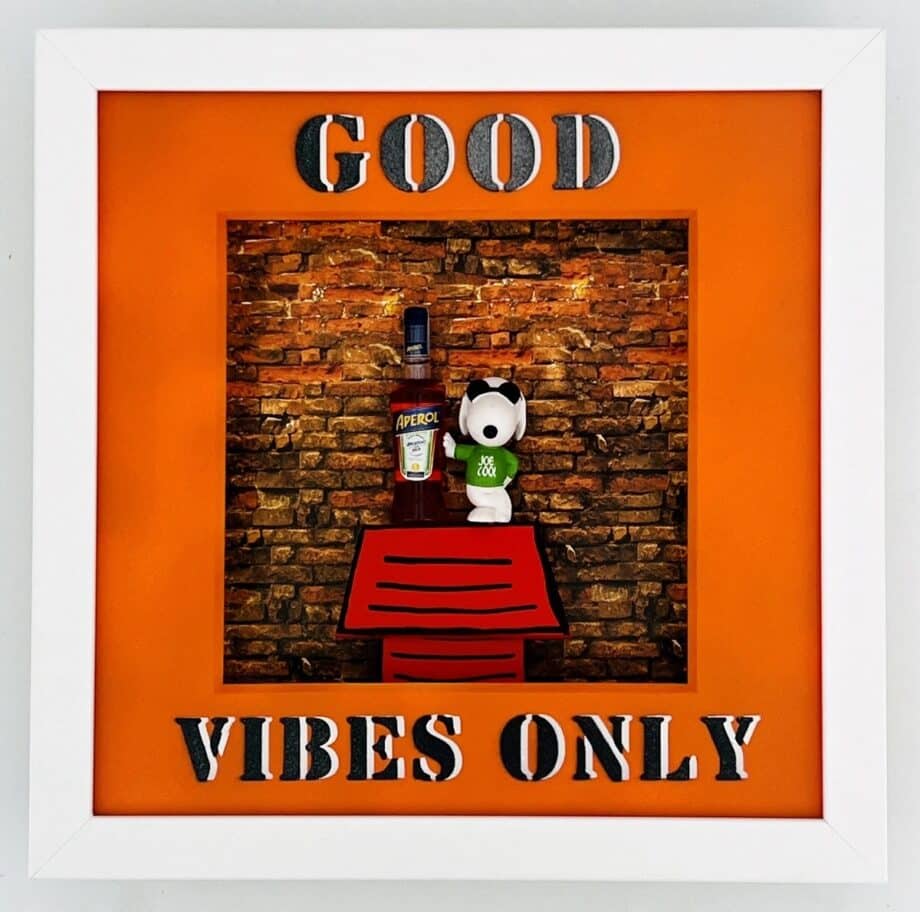 Andreas Lichter Good vibes only Snoopy Aperol