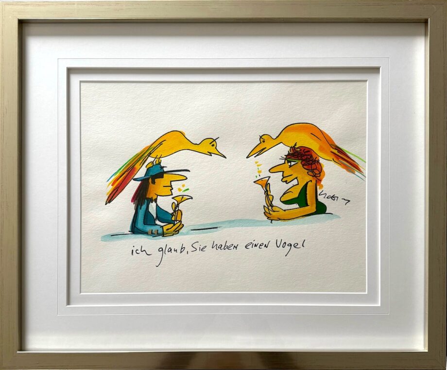 Udo Lindenberg ich glaub, Sie haben einen Vogel UNIKAT