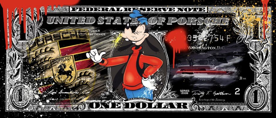 Skyyloft Porsche Goofy Dollar Galerie Hunold