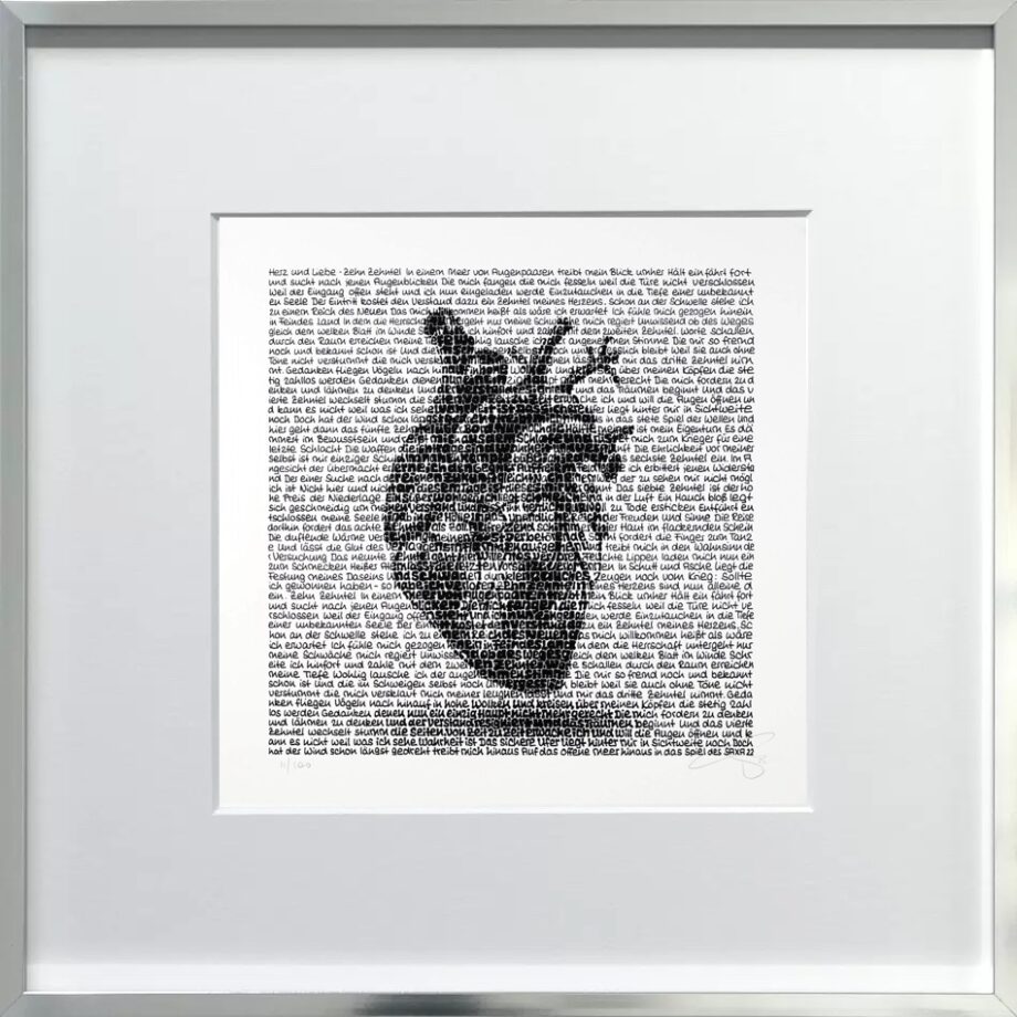 SAXA Herz und Liebe Mini-Grafik