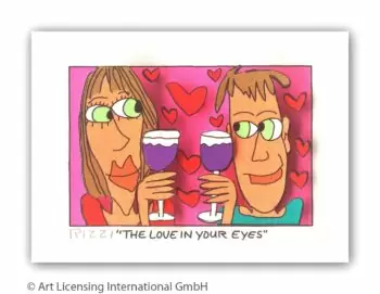 James Rizzi The love in your eyes