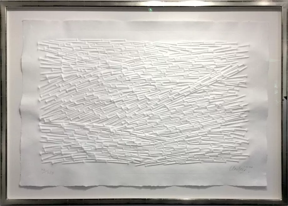 Günther Uecker Landschaft 2011