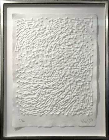 Günter Uecker Strömung
