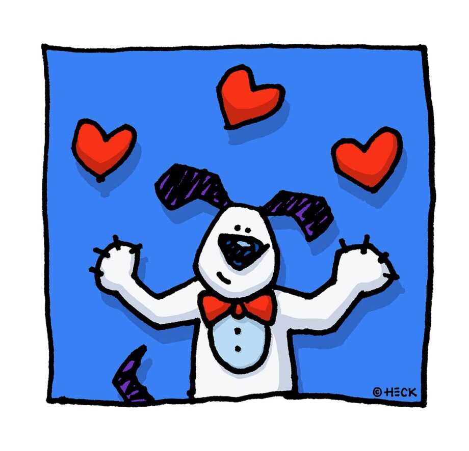 Ed Heck Three of Hearts