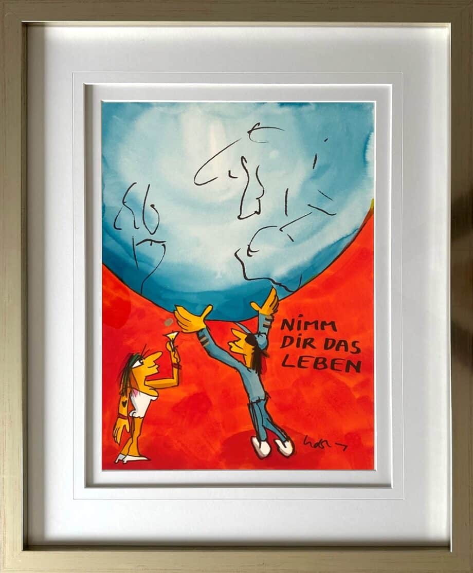 Udo Lindenberg Nimm Dir Das Leben UNIKAT