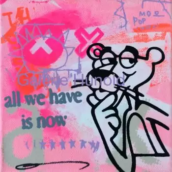 Anna Flores Little Icon All we have is now - Snoopy