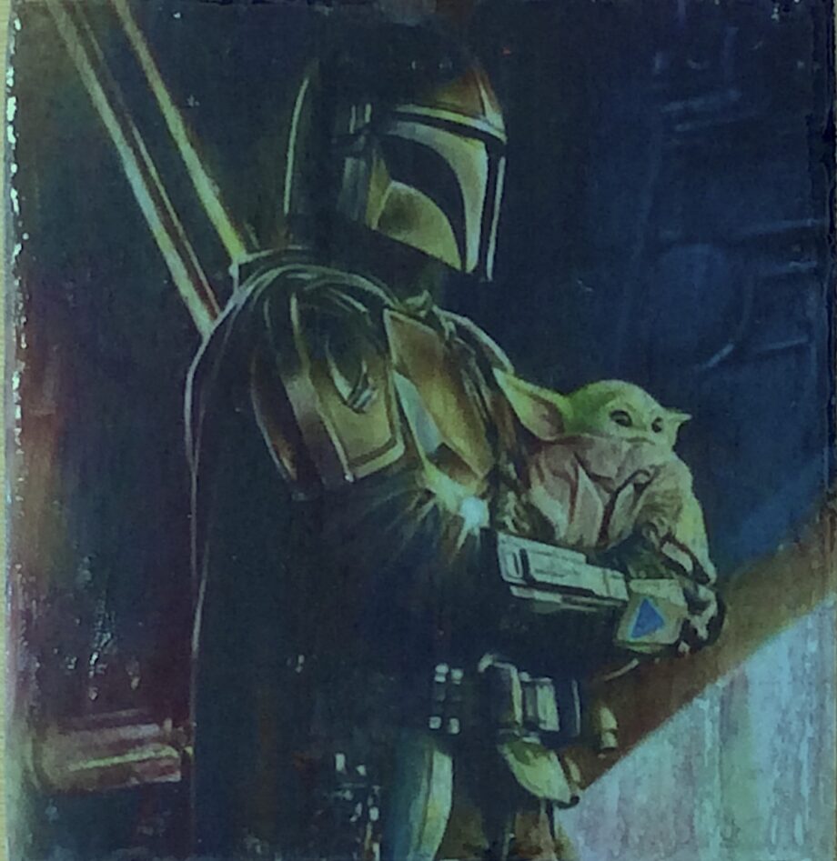 Jane Framer Kunstblock The Mandalorian & Grogu