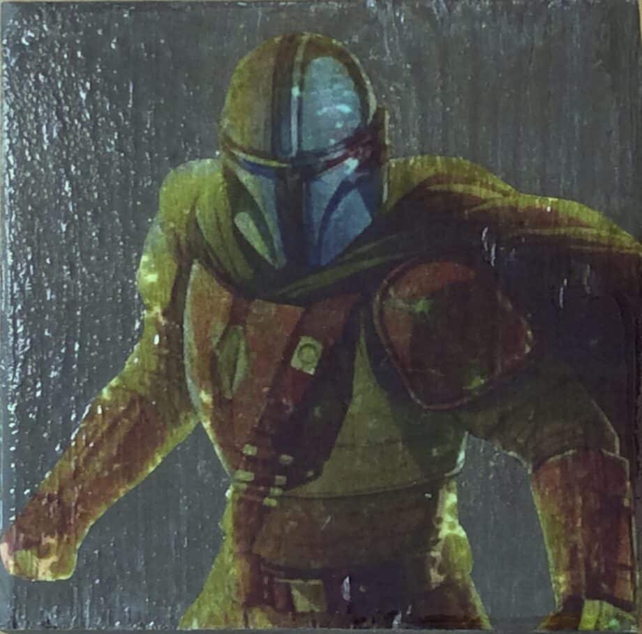 Jane Framer Kunstblock The Mandalorian