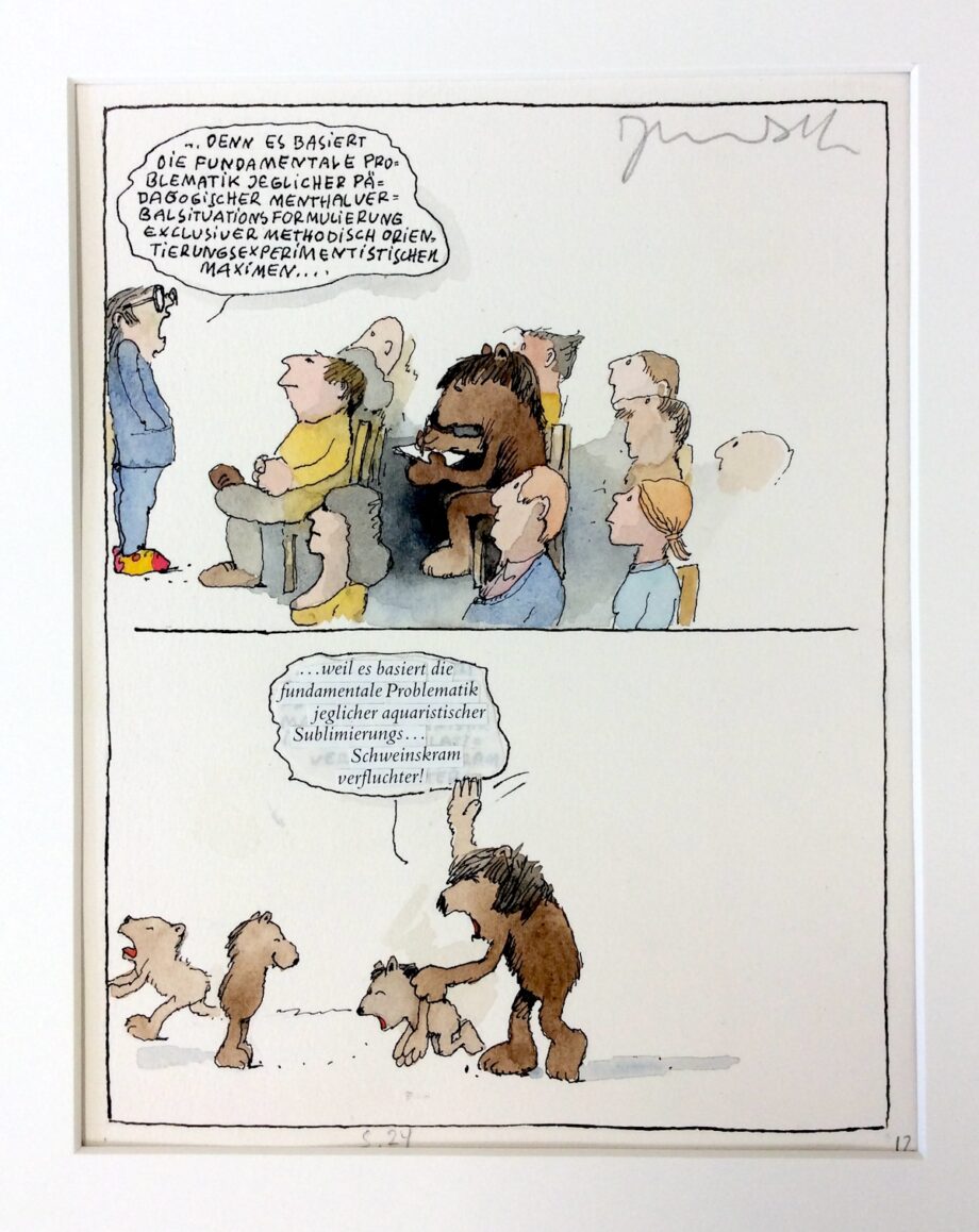 Janosch Rasputin der Bärenvater - Kinder Erziehung Unikat