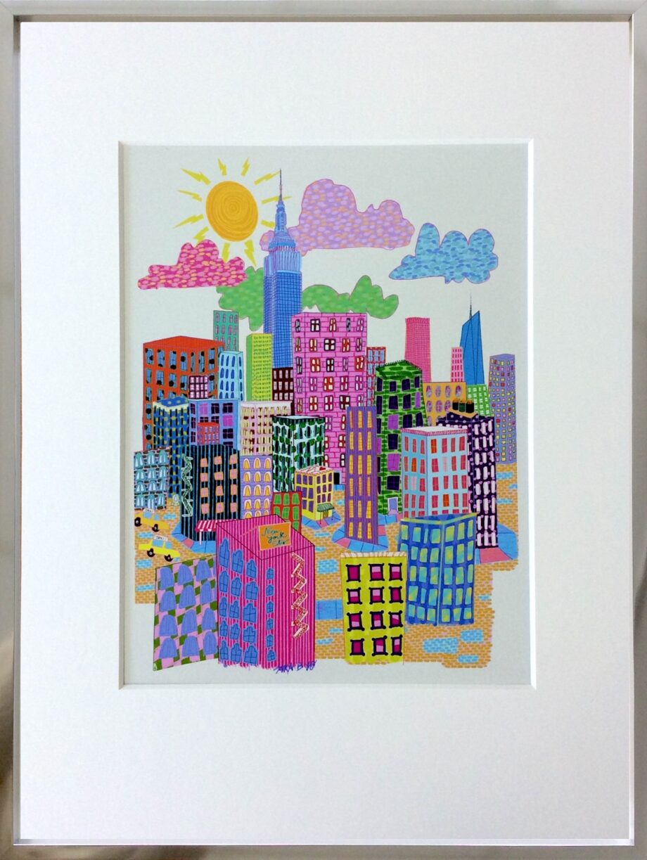 Sara B. City Living Kunstdruck