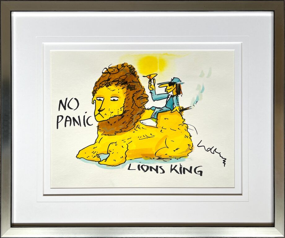 Udo Lindenberg Lions King No Panic UNIKAT