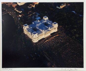 Christo Verhüllter Reichstag, Portfolio II, Platz der Repubilk