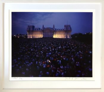 Christo Verhüllter Reichstag Westfassade - Portfolio II