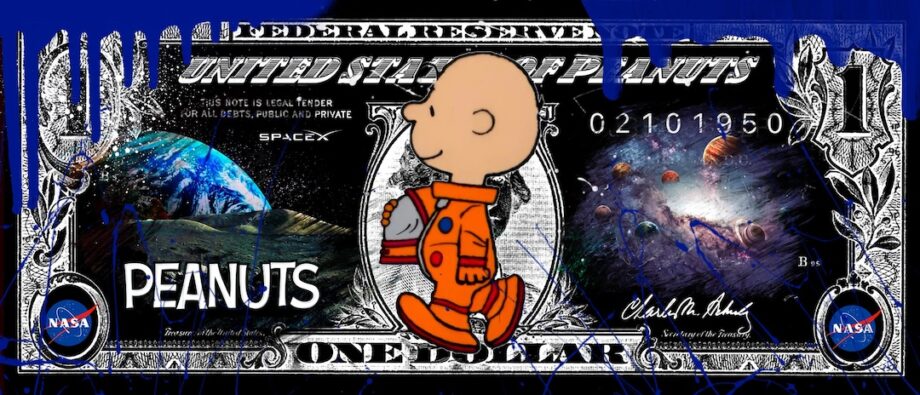Skyyloft Charlie Brown Space Dollar
